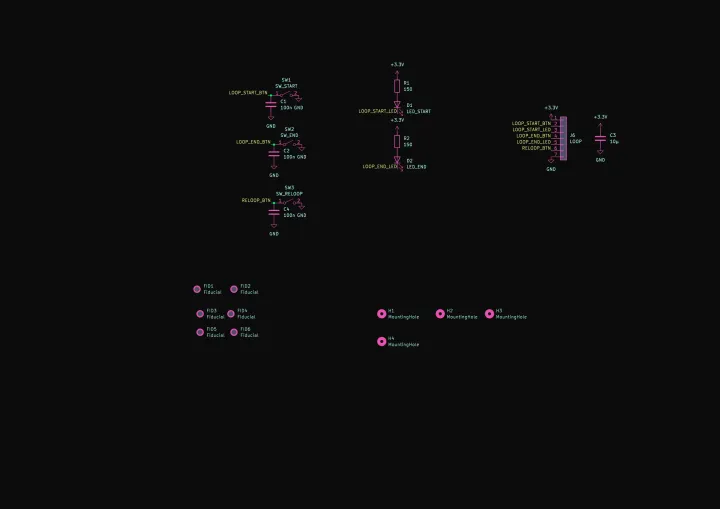 The loop board's schematic.